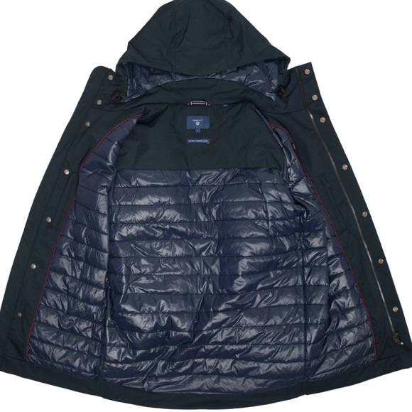 New Gant ‘the commuter’ navy lined jacket - Picture 7 of 8